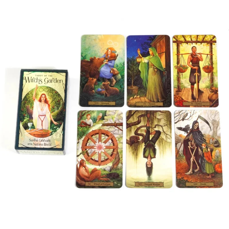 The Witch's Garden — 78 Cards Deck